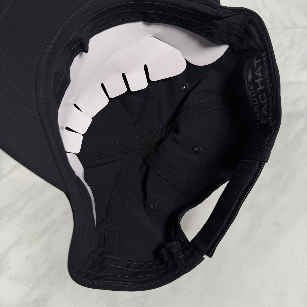 GORUCK Tac Hat Black Baseball Cap Patch Panel Str… - image 7